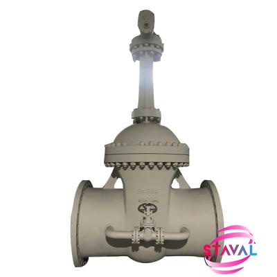 EN1984 Gate Valve With By Pass Globe Valve DN1000 PN10 WCB Flange End